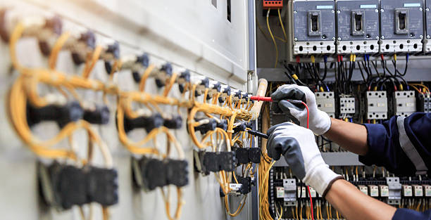 Professional Electrician technician working in Euclid, OH